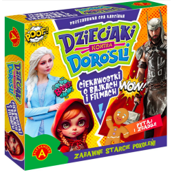 Gra Dzieciaki kontra dorośli - ciekawostki o bajkach i filmach